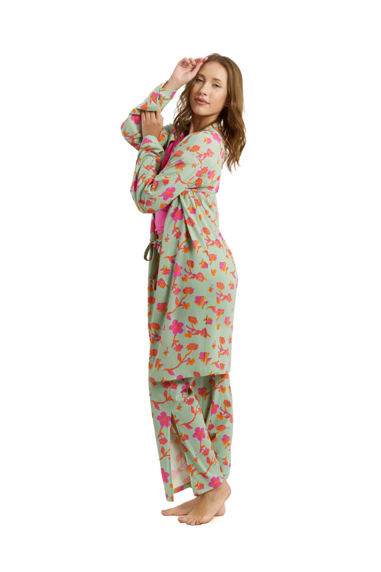 Blooms Floral Robe