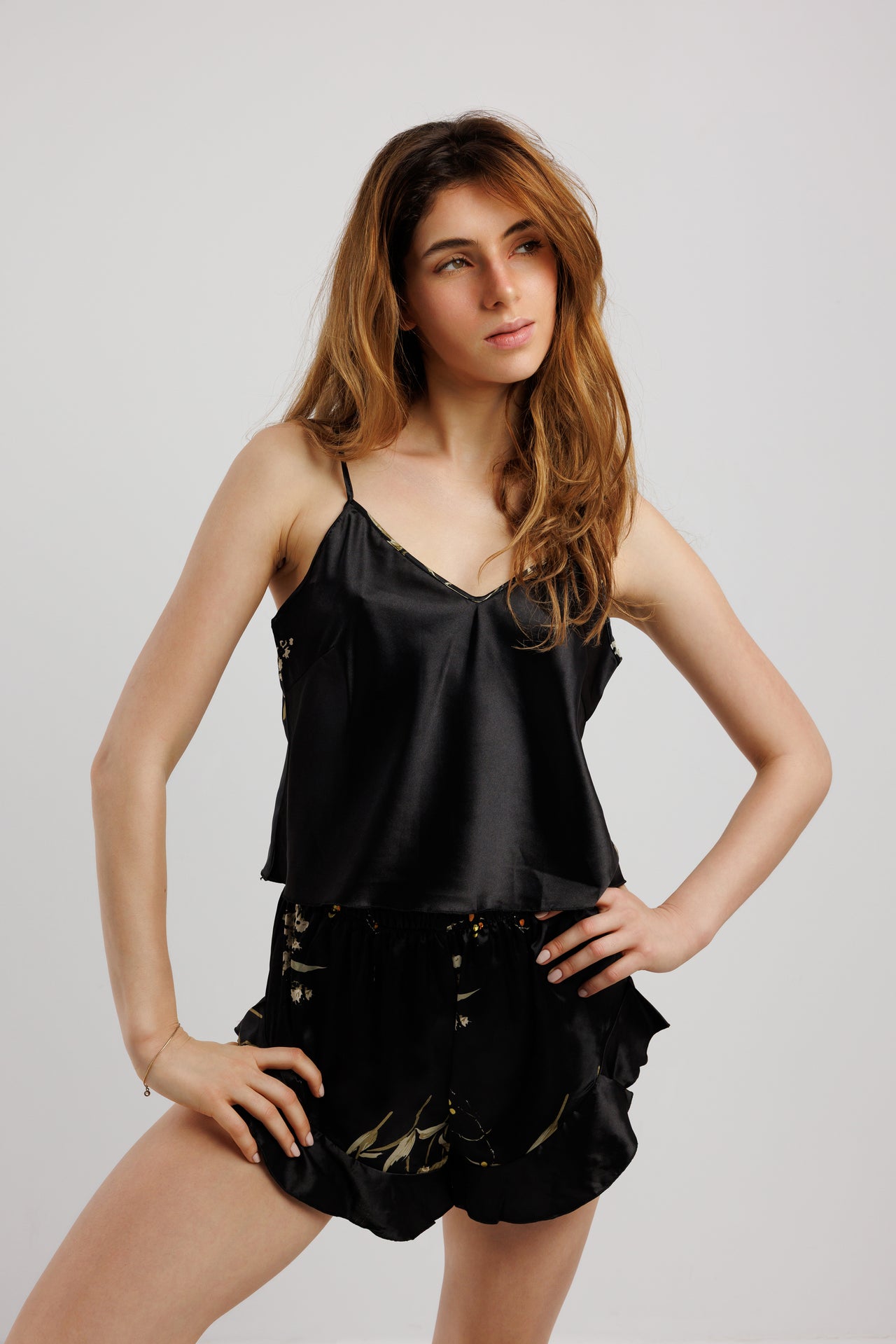 Satin pajama 2 pieces