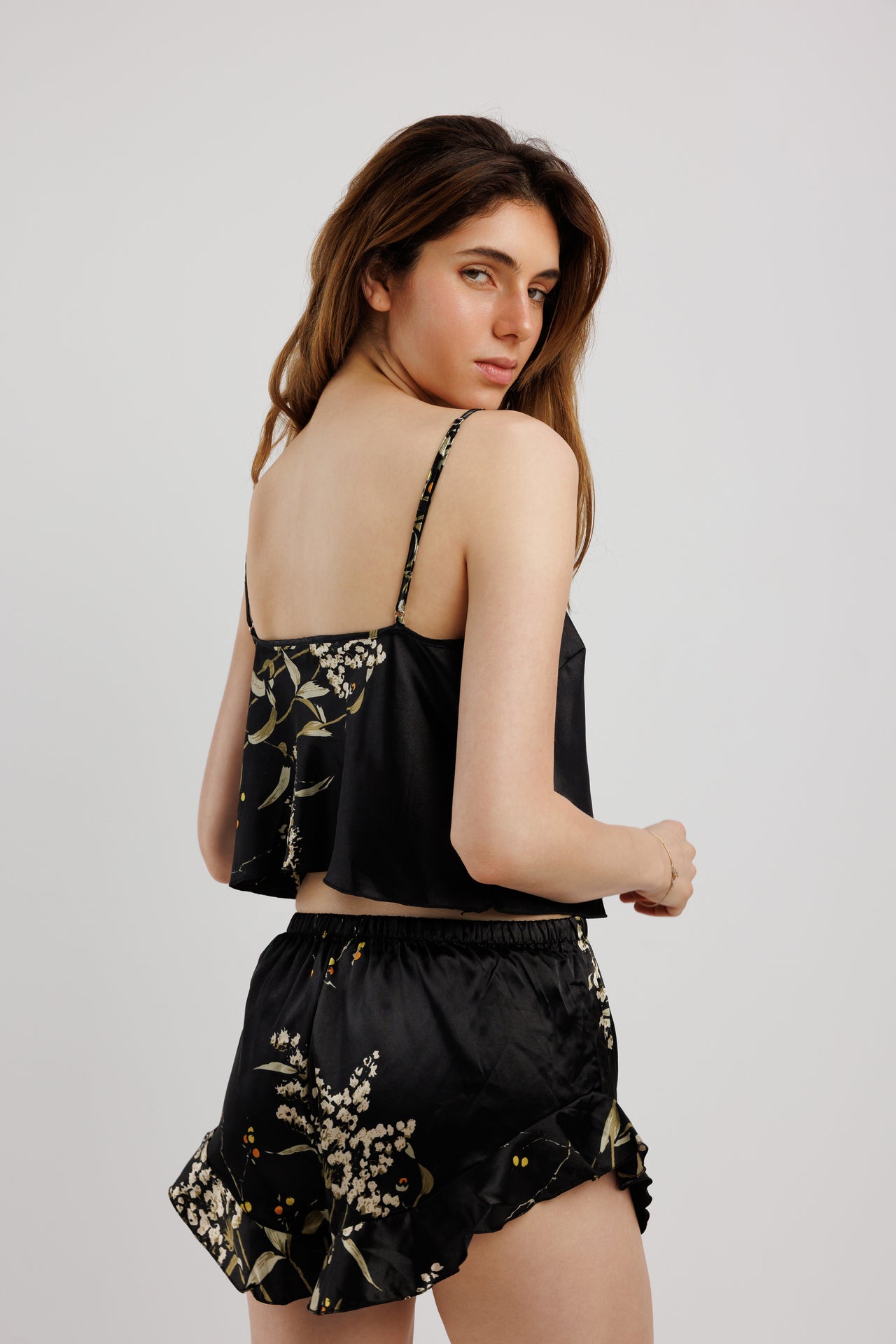 Satin pajama 2 pieces