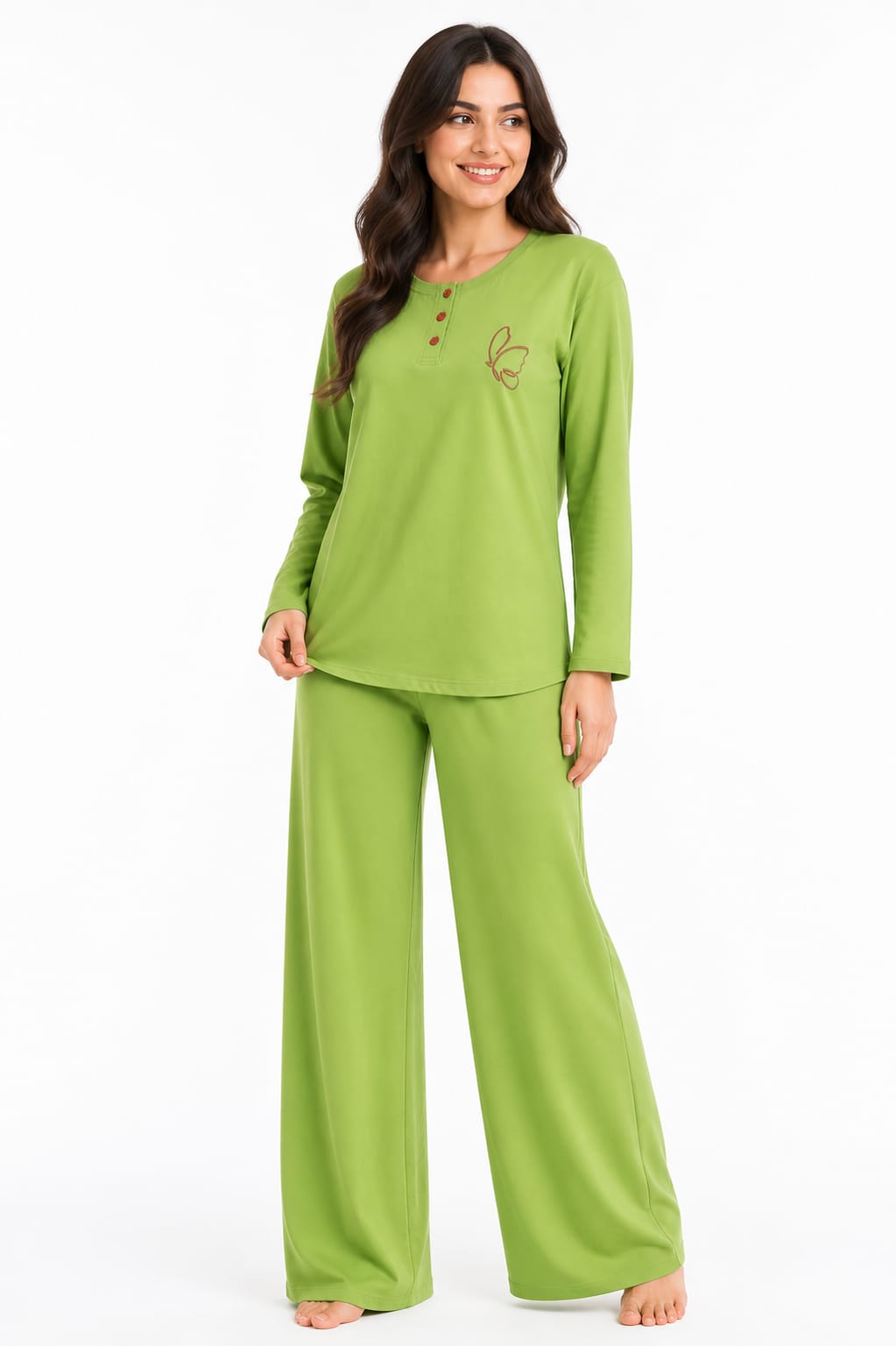 Butterfly long -Sleeves Pajama
