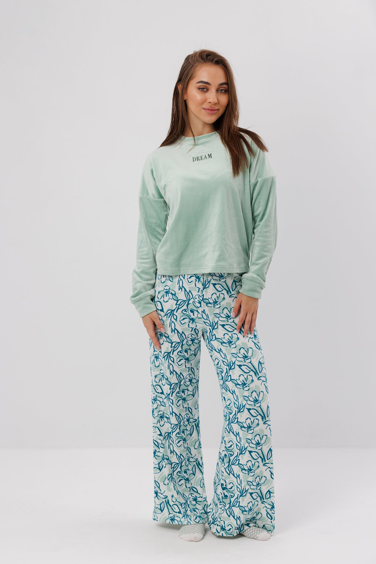 Floral Full Pajama