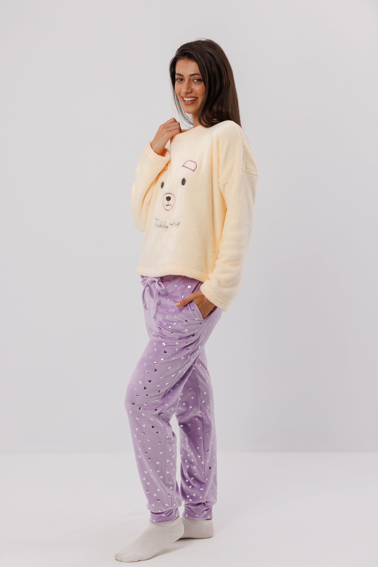 Teddy Hug  Winter Top Rose