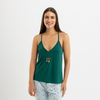 Avocado Summer Sleeveless Top Olive