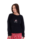 Noridc Red Winter Top Black