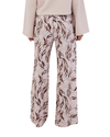 Leaves Winter Wide Pants Beige