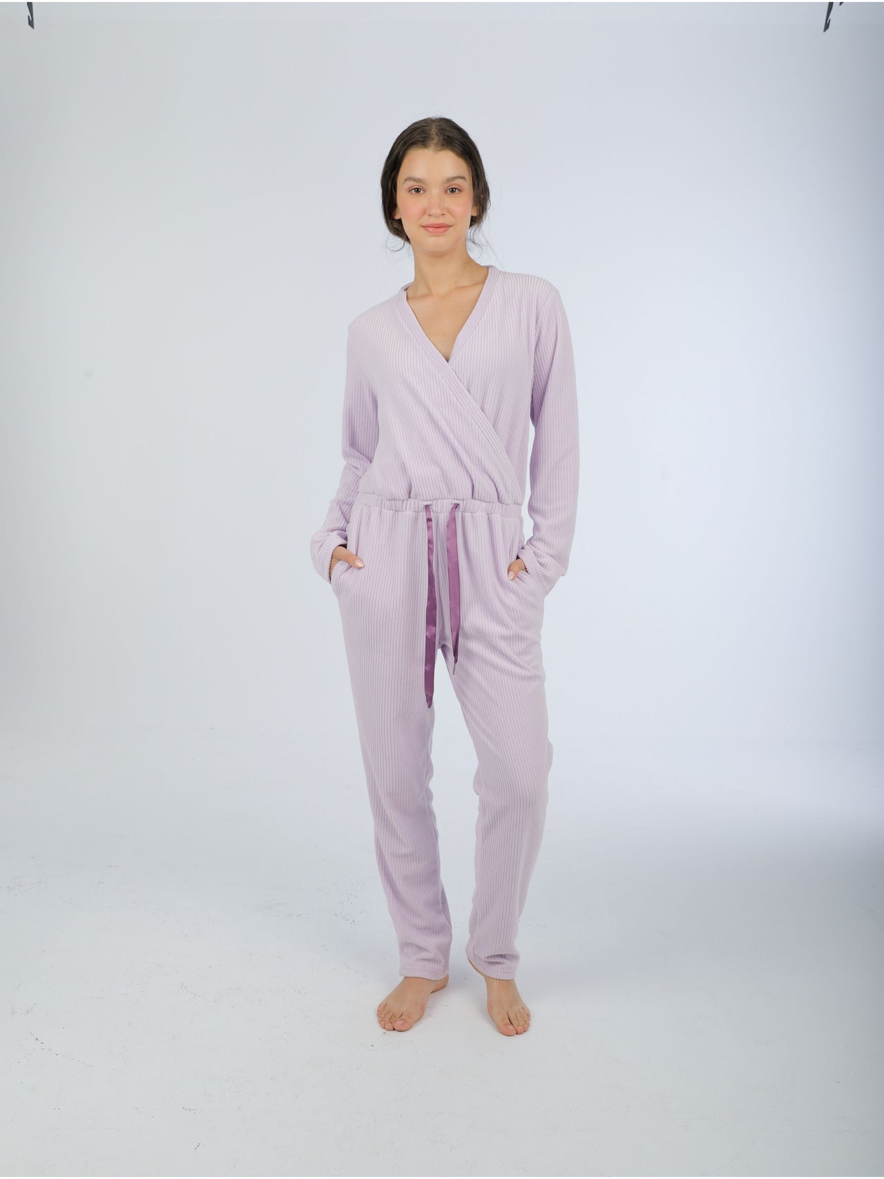 Winter Lavender Jumpsuit