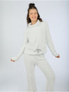 Winter high neck pajama White