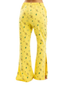 Avocado Summer Tie Waist Pants Yellow