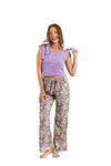 Cherry Floral Full  Pajamas