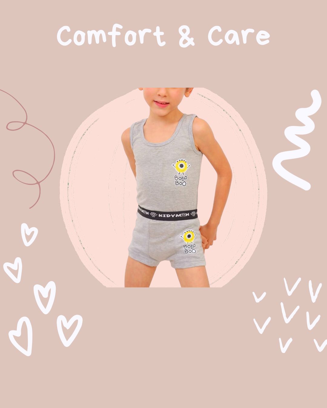 Boo boys Cotton Underwear Set