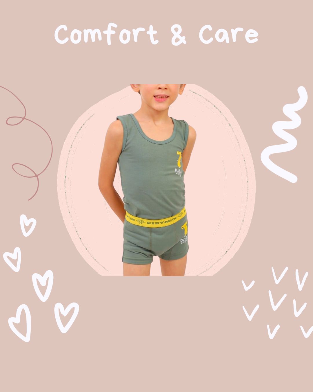 Billy Kids Cotton Underwear Set
