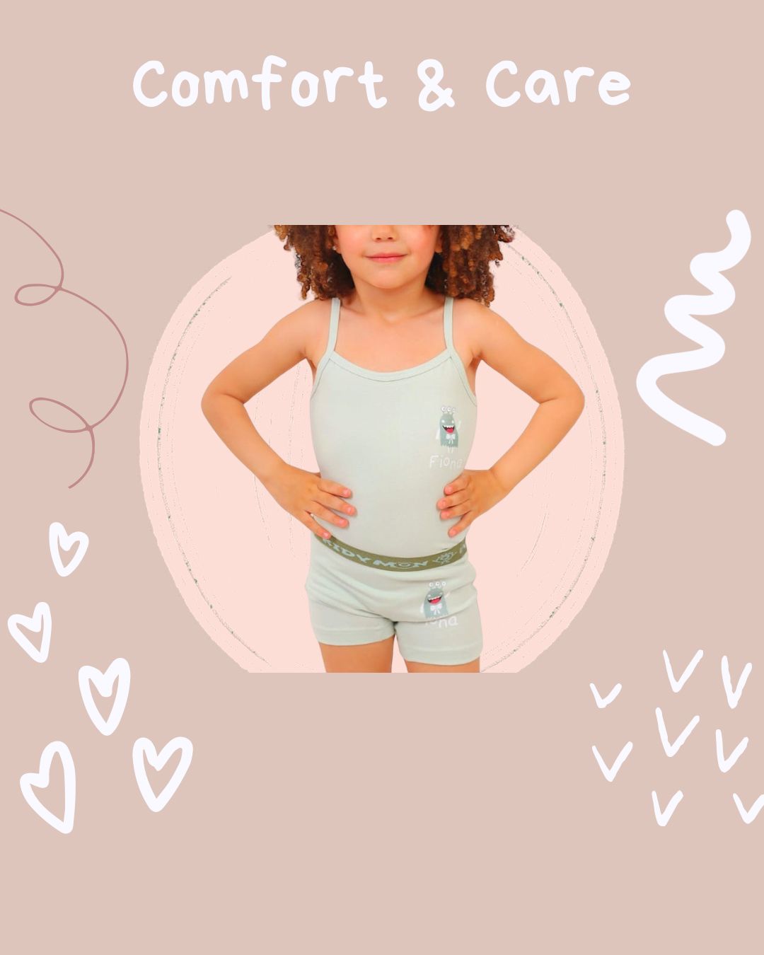 Fiona Kids Cotton Underwear Set