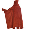 Plain Brown Blanket Hoodie - free size