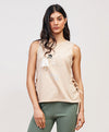 A2Z Summer Sleeveless Top Beige