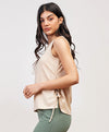 A2Z Summer Sleeveless Top Beige