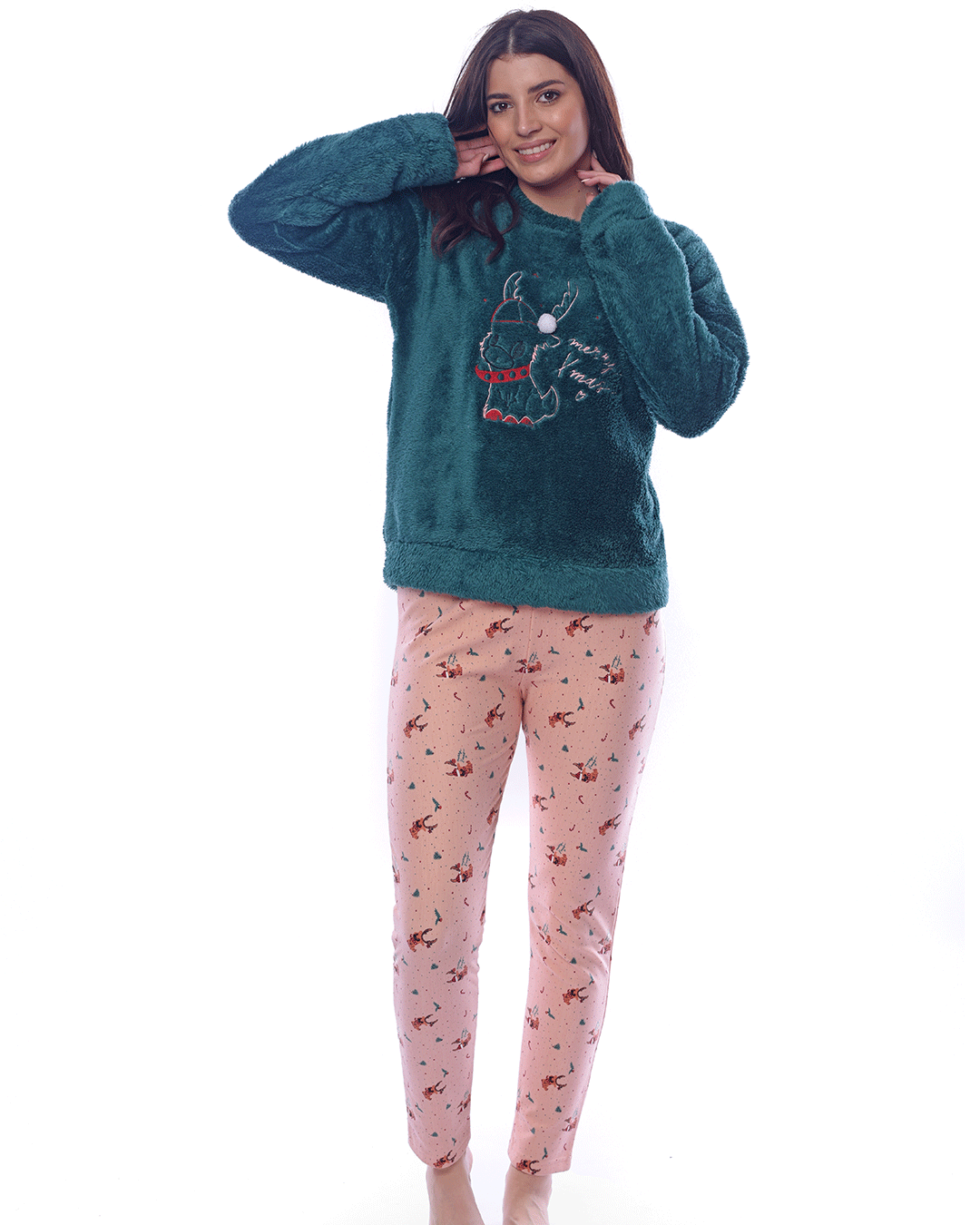 Polar women's pajamas with embroidered unicorn – 2segypt