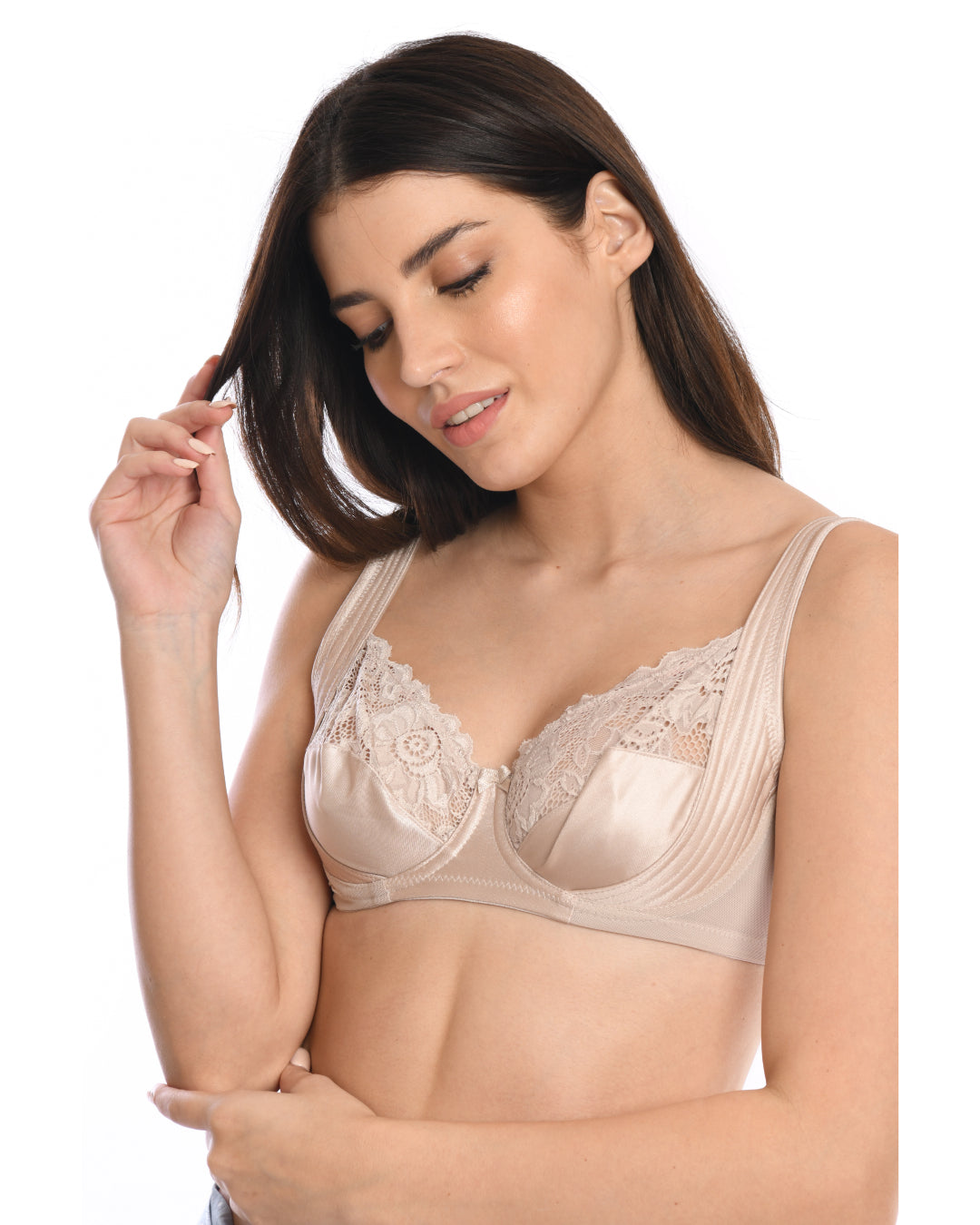 Minimizer Lace Non-Wire Bra