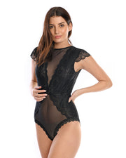 A2Z Lace Lined Teddy Nightgown