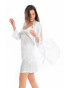 A2Z Women's Nightdress with Long Sleeve Rope