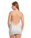 Night dress Criss Cross Back